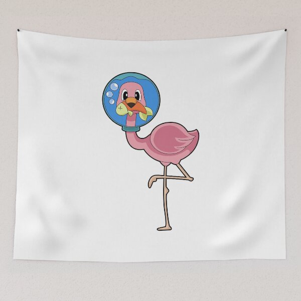 Item preview, Flamingo Fish Aquarium designed and sold by Snabdesign84.