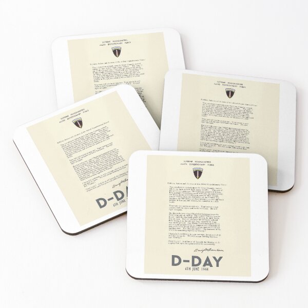 Item preview, D-Day 6th June 1944 - Letter from General Eisenhower to the troops. designed and sold by Paul Rowland.