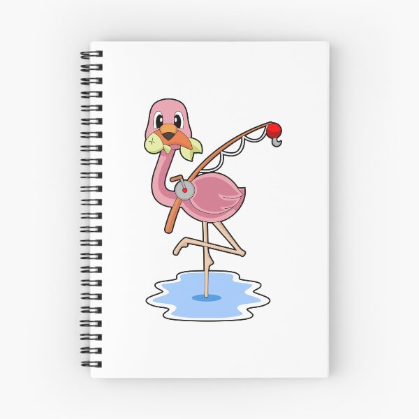 Item preview, Flamingo Angler Fish Fishing designed and sold by Snabdesign84.