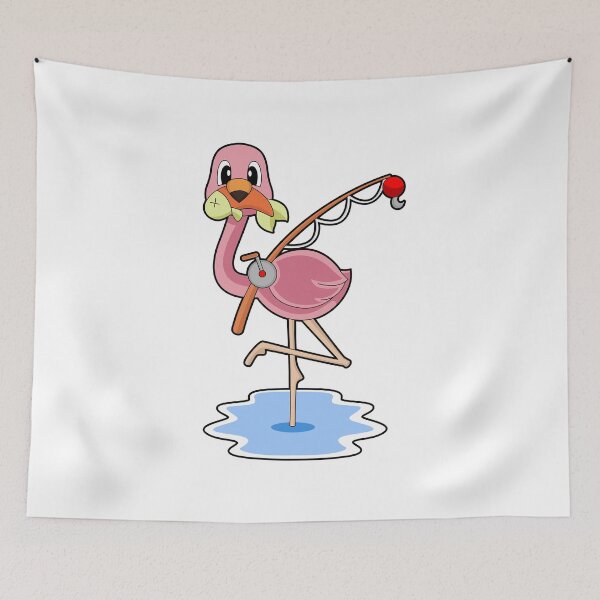 Item preview, Flamingo Fisher Fish Fishing designed and sold by Snabdesign84.