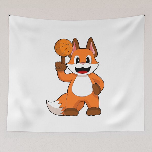 Item preview, Fox Basketball player Basketball Sports designed and sold by Snabdesign84.