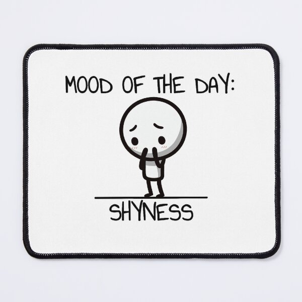 Item preview, Mood of The Day: Shyness - Stickman Crew #25 designed and sold by TheRumblingNerd.