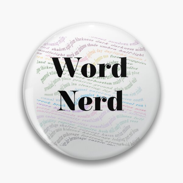 Item preview, Word Nerd Nature  designed and sold by JaygiesDesign.