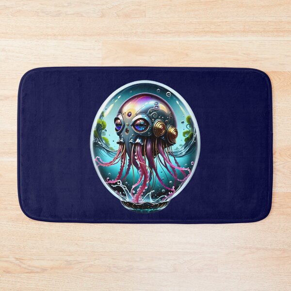 Item preview, Cool Futuristic Cyborg Jellyfish designed and sold by TheArtOfPat.