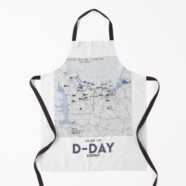 Item preview, D-Day 6th June 1944 - Map of situation across Normandy at midnight 6th June 1944. designed and sold by Paul Rowland.