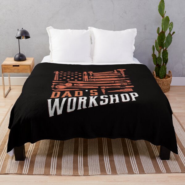 Item preview, Fathers Day Dads Workshop designed and sold by HOMEDESIGNPRINT.