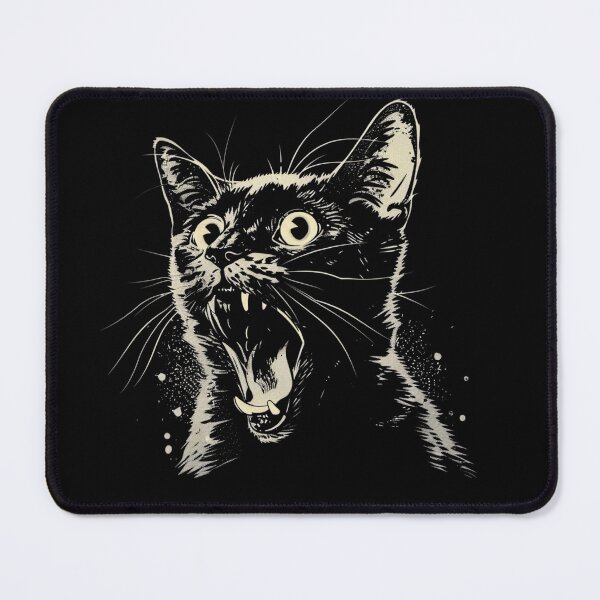 Item preview, Surprised! It's a Scared Cat Selfie designed and sold by YenViolet.