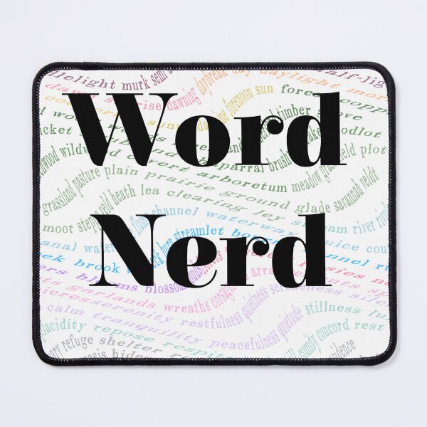 Item preview, Word Nerd Nature designed and sold by JaygiesDesign.