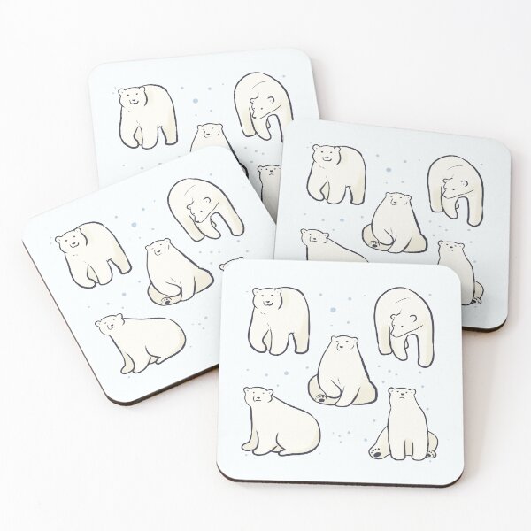 Item preview,  Cute Polar bear illustration pack  designed and sold by Mayarart.