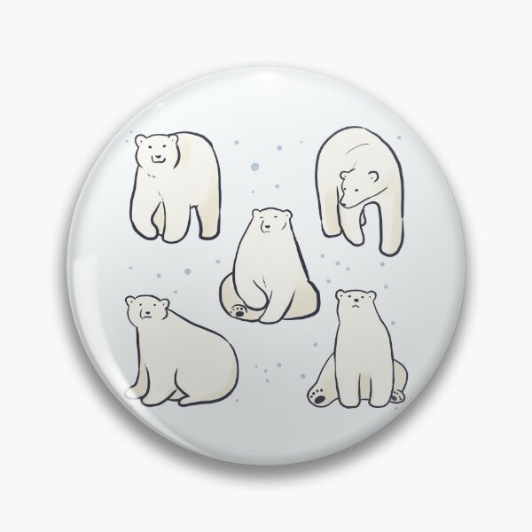 Item preview,  Cute Polar bear illustration pack  designed and sold by Mayarart.