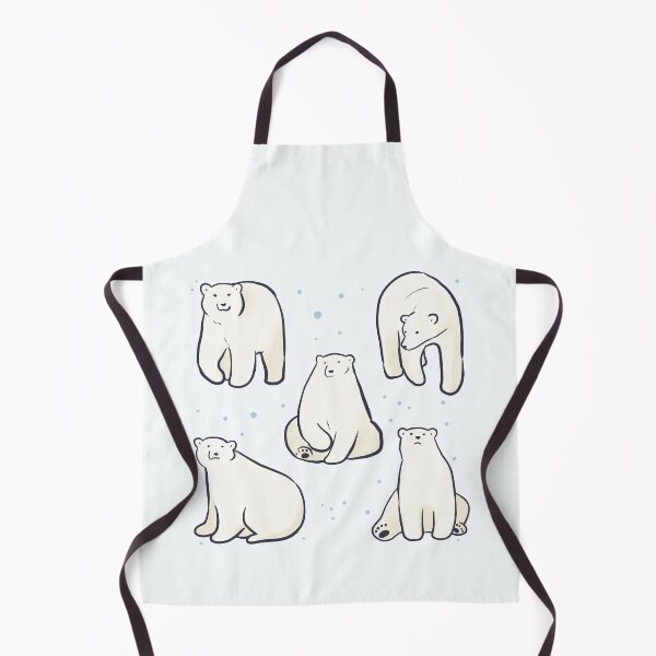 Item preview, Cute Polar bear illustration pack designed and sold by Mayarart.