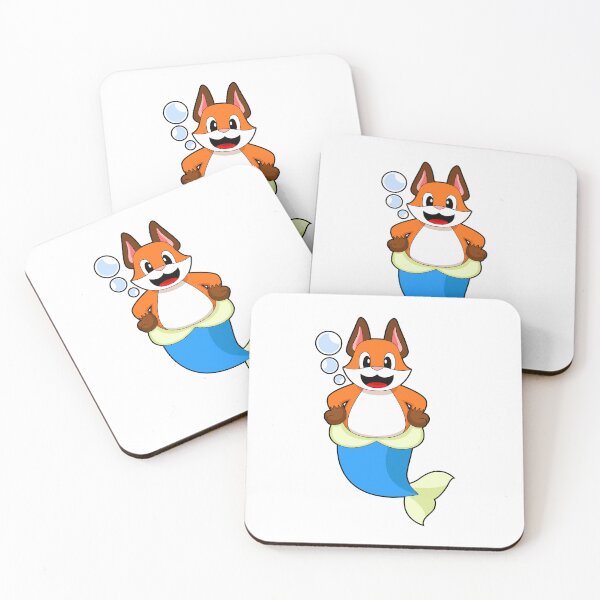 Item preview, Fox Mermaid designed and sold by Snabdesign84.