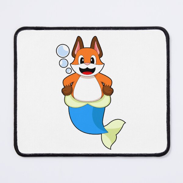 Item preview, Fox Mermaid designed and sold by Snabdesign84.