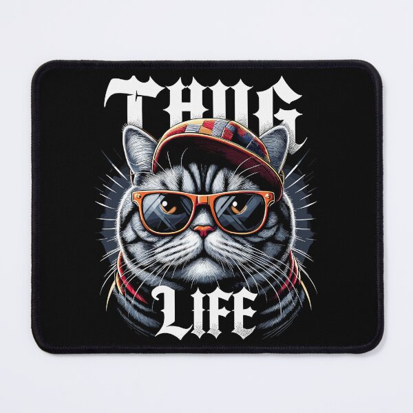 Item preview, BKH British Shorthair Cat tabby Gangster Life Gift designed and sold by Pineapple-Tree.