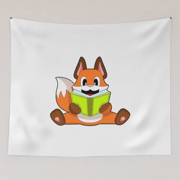 Item preview, Fox Reading Book designed and sold by Snabdesign84.