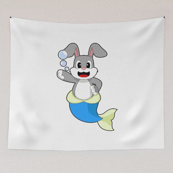 Item preview, Rabbit Mermaid designed and sold by Snabdesign84.