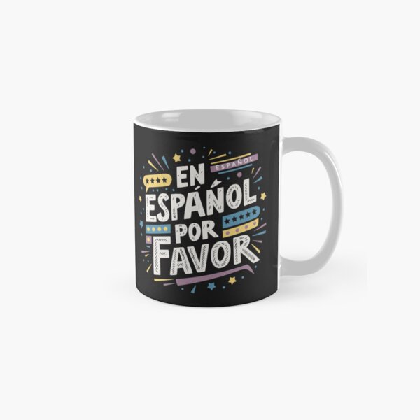 Vista previa del artículo con la obra «En Español Por Favor», diseñado y vendido por BeansterNL.