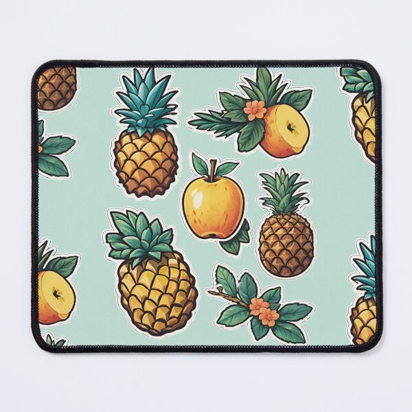 Item preview, Vintage pineapple sticker set by CallisC Arts ⭐⭐⭐⭐⭐ designed and sold by CallisC-Arts.