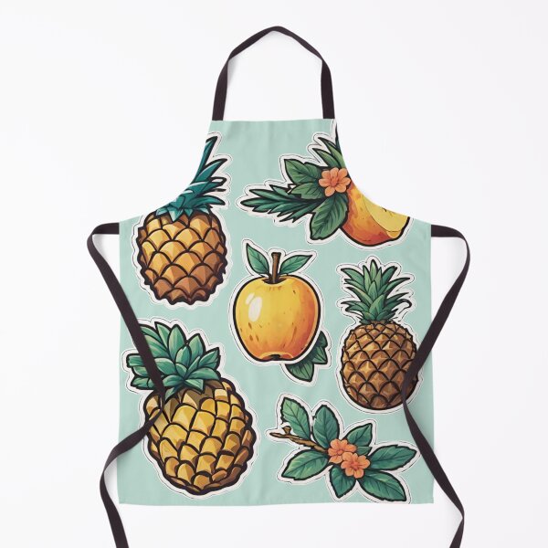 Item preview, Vintage pineapple sticker set by CallisC Arts ⭐⭐⭐⭐⭐ designed and sold by CallisC-Arts.