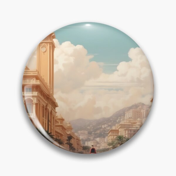 Item preview, Reviving Racing Legends: Monaco Grand Prix Retro Art designed and sold by Ceemko's Vintage Corner.