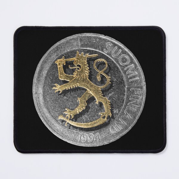 Item preview, Finish markka coin, old money of Finland designed and sold by SvarunPogani.