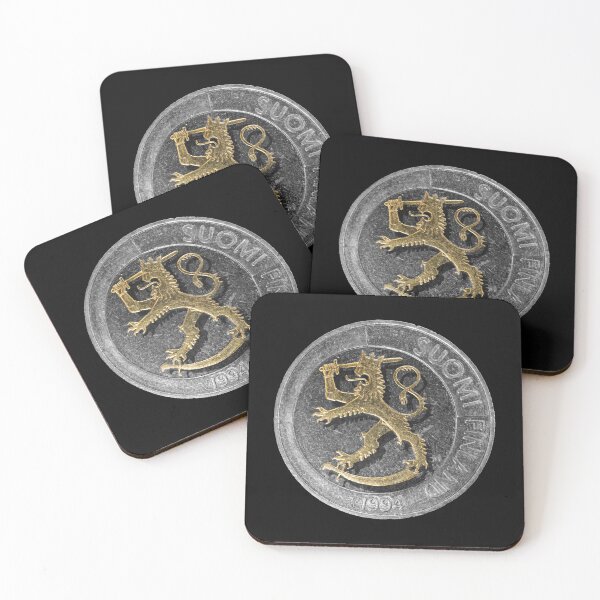 Item preview, Finish markka coin, old money of Finland designed and sold by SvarunPogani.