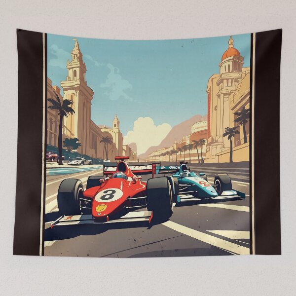 Item preview, intage Monaco Grand Prix: Racing Heritage on Display designed and sold by Ceemko's Vintage Corner.