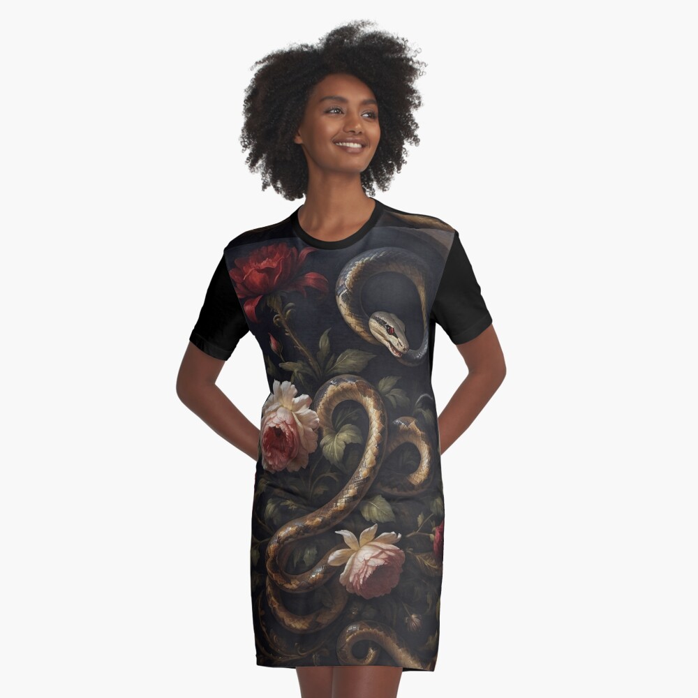 Item preview, Graphic T-Shirt Dress designed and sold by kairos-design.