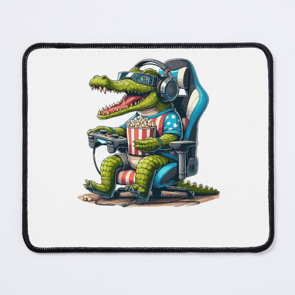 Item preview, Aligator American 4th Of July Gaming Controller Gamer designed and sold by Artistoos.