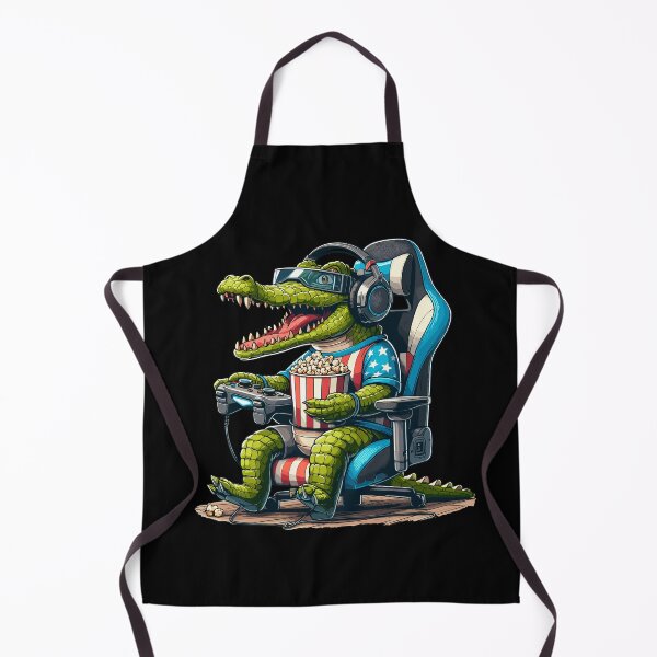 Item preview, Aligator American 4th Of July Gaming Controller Gamer designed and sold by Artistoos.