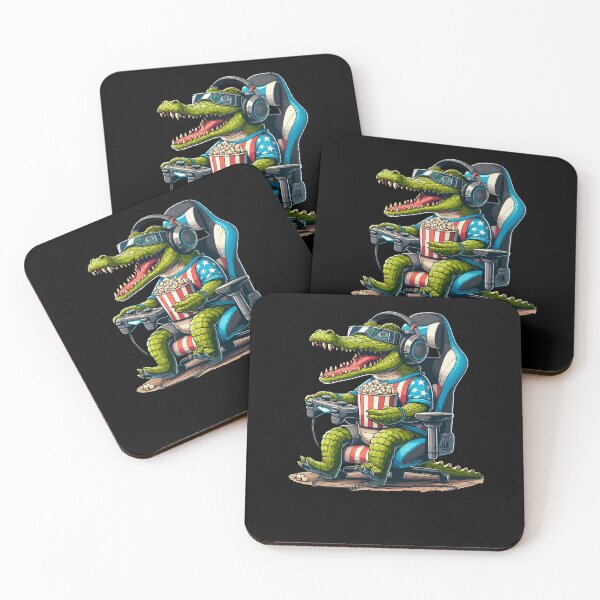 Item preview, Aligator American 4th Of July Gaming Controller Gamer designed and sold by Artistoos.