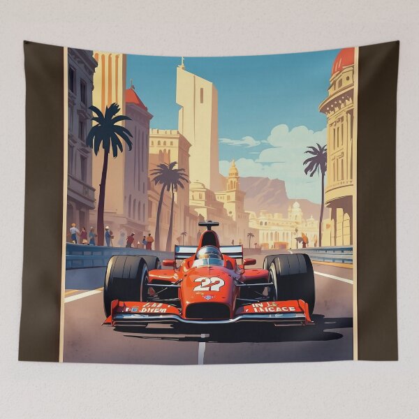 Item preview, Historic Monaco Grand Prix: Vintage Poster Collection designed and sold by Ceemko's Vintage Corner.