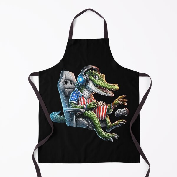 Item preview, Aligator American 4th Of July Gaming Controller Gamer designed and sold by Artistoos.