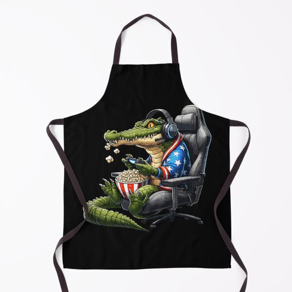Item preview, Aligator American 4th Of July Gaming Controller Gamer designed and sold by Artistoos.