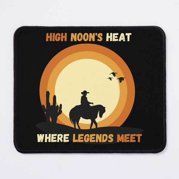 Item preview, High noon's heat, where legends meet designed and sold by PawSon45.