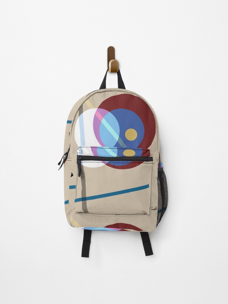 Thumbnail 1 of 3, Backpack, Suprematism designed and sold by SerafinDesign.