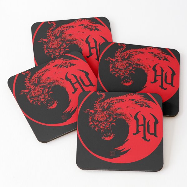 Item preview, Merch Wolf Totem Red The Hu Band designed and sold by EvieStjohn.