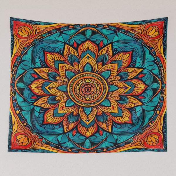 Artikelvorschau, Mandala aztèque entworfen und verkauft von Collection de trésors .