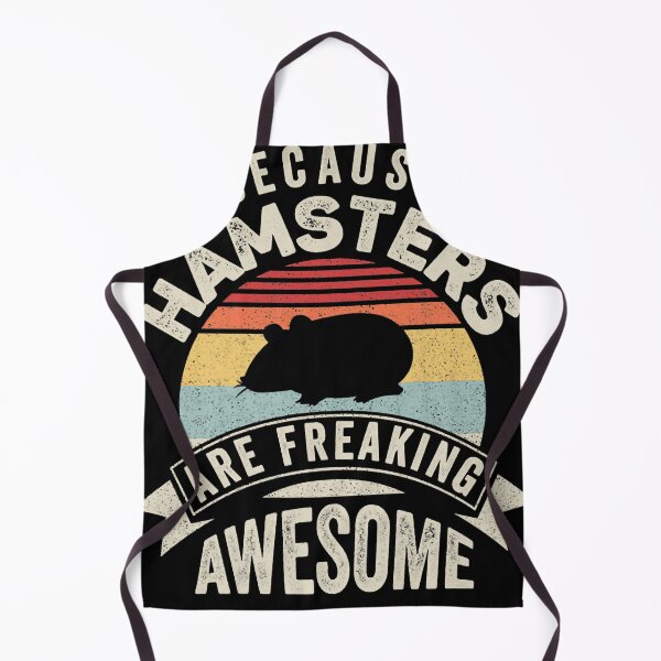 Item preview, Retro Because Hamsters Are Freaking Awesome Funny Hamster designed and sold by ArthurFranci.