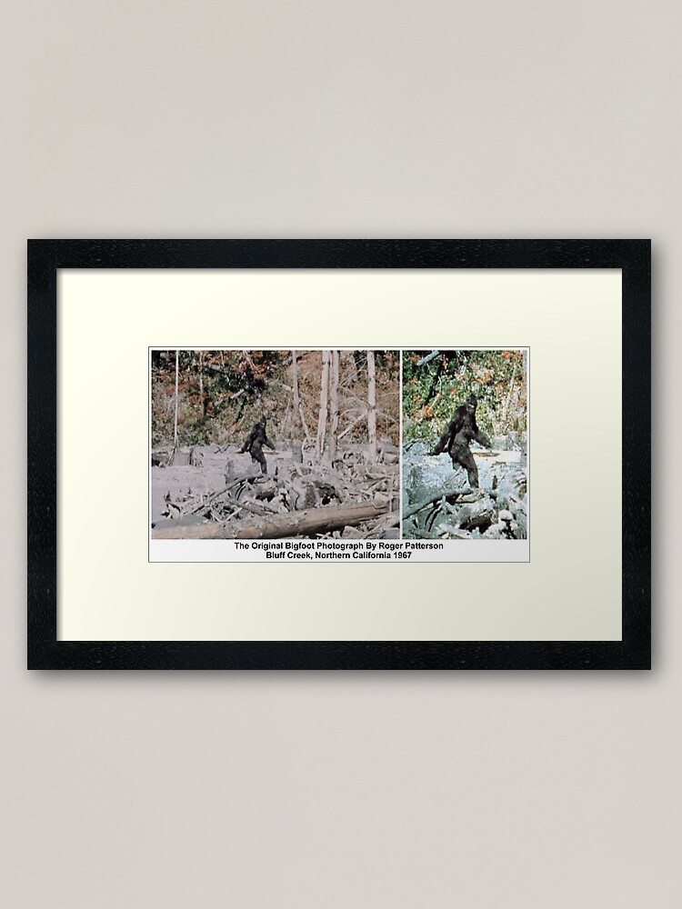 "Bigfoot: High Quality Photographic Print" Framed Art Print For Sale By ...