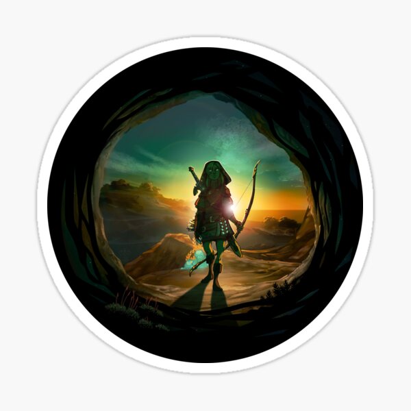 Blupee cave Sticker
