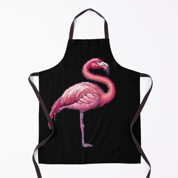 Item preview, 16-Bit Flamingo designed and sold by CUTEDOGGIEZ.