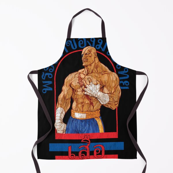Aperçu de l'œuvre Sagat Dieu du Muay Thai Gym créée et vendue par Jacquechiefer.