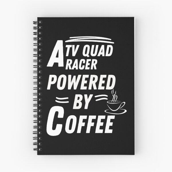 Item preview, ATV Quad racer powered by coffee designed and sold by annoying-shirts.