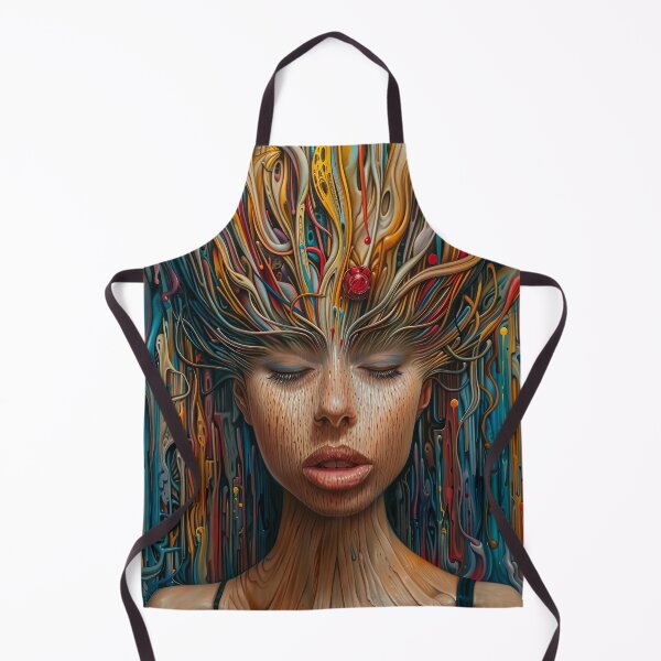 Item preview, Electric Thoughts of the Crowned Dreamer designed and sold by BasajaunStudio.