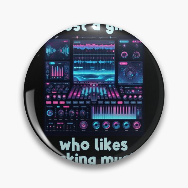 Item preview, Just a girl who likes making music designed and sold by Psyberspace.