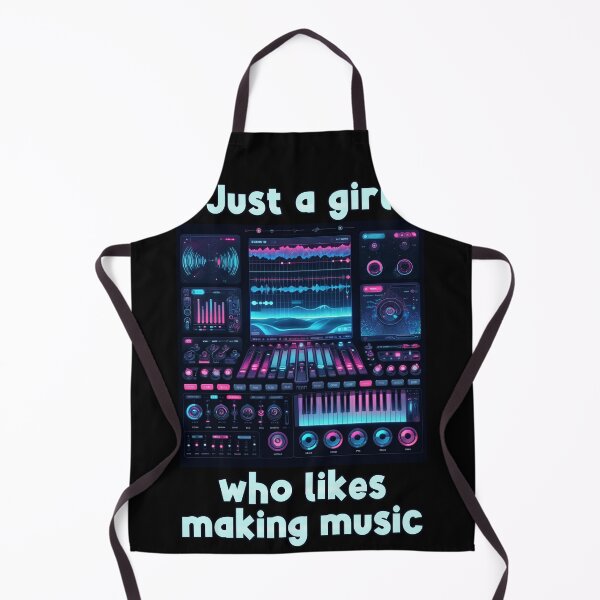 Item preview, Just a girl who likes making music designed and sold by Psyberspace.