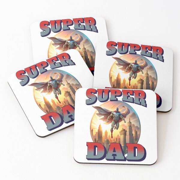 Item preview, Super Dad Fathers Day Gift Idea designed and sold by PeteRascal.