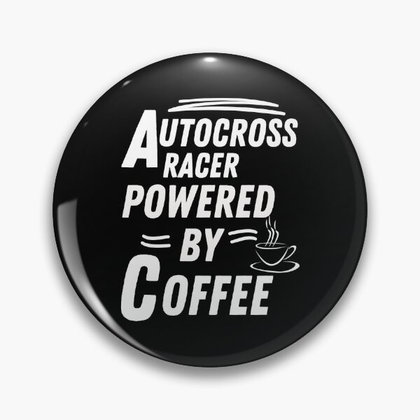 Item preview, autocross racer powered by coffee designed and sold by annoying-shirts.