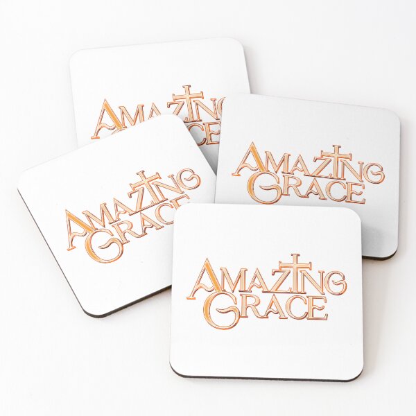 Item preview, Amazing grace Christian Typography Art designed and sold by Shaun Joseph.